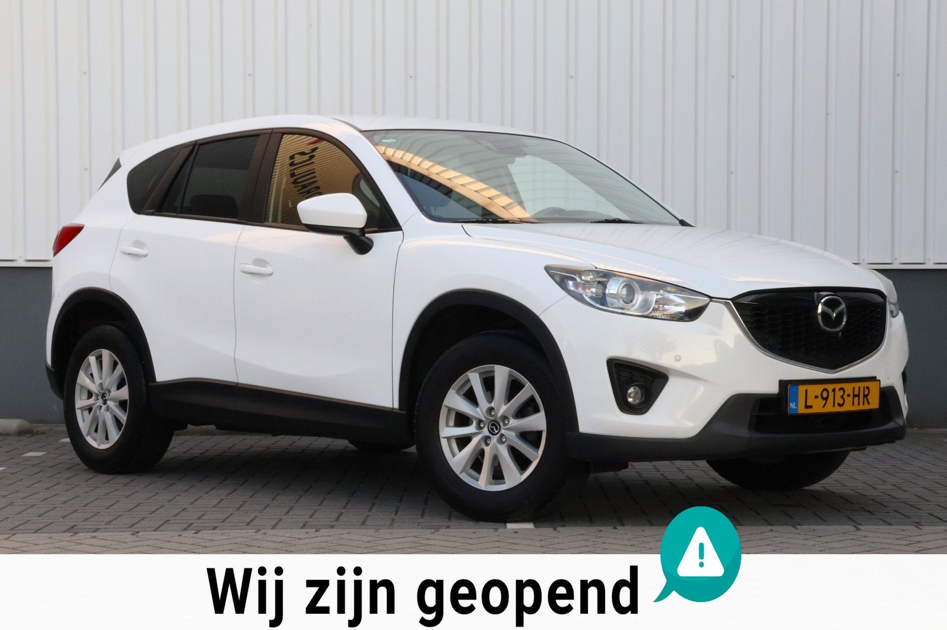 Mazda CX-5 2.0 TS+ 2WD | APPLE CARPLAY | stoelverwarming | T, Auto's, Mazda, Stof, 4 cilinders, Wit, Bedrijf