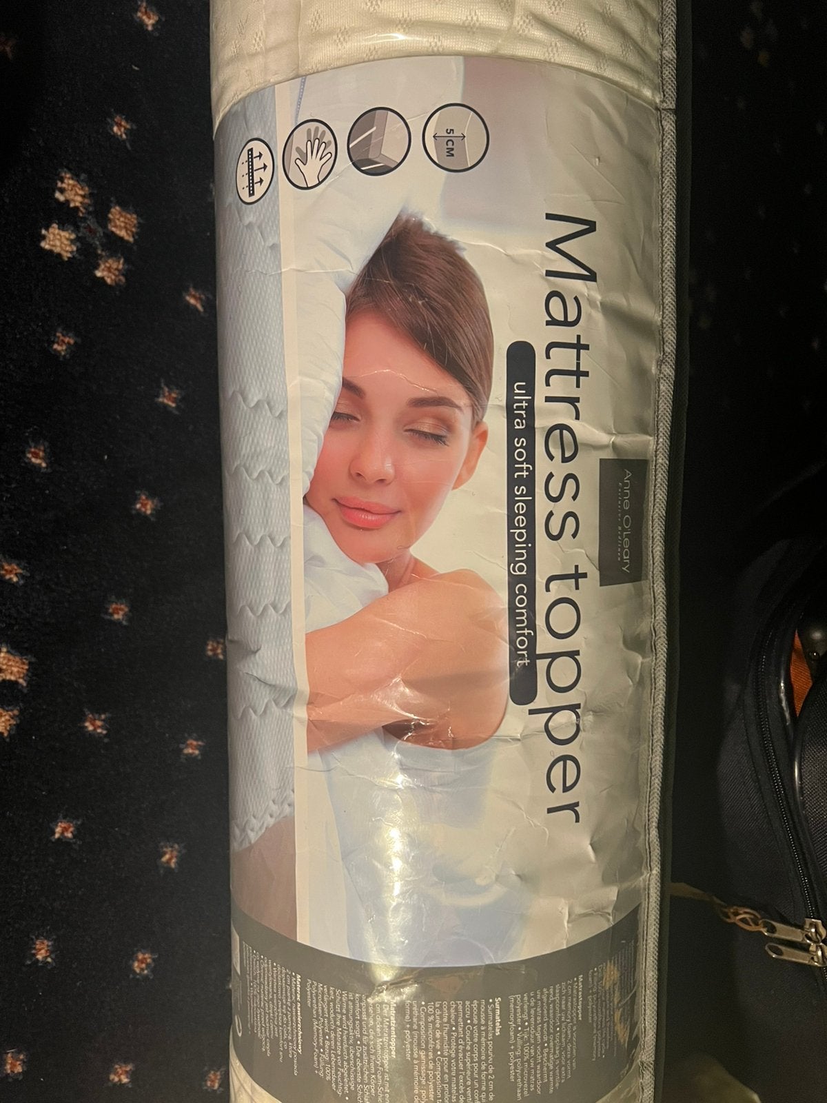 Mattress topper 90x200, Ophalen, Zo goed als nieuw