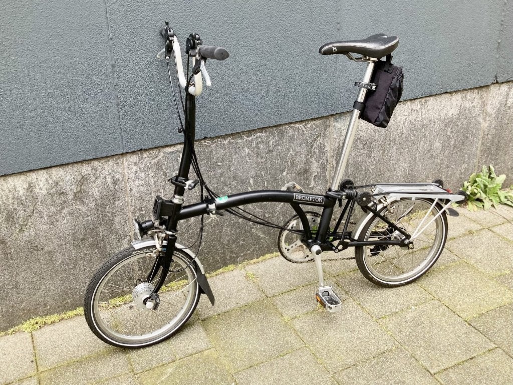 BROMPTON H6R-N (H-stuur) 6-speed ZGAN met beurt en garantie, Fietsen en Brommers, Fietsen | Vouwfietsen, Ophalen, Brompton, Velgrem