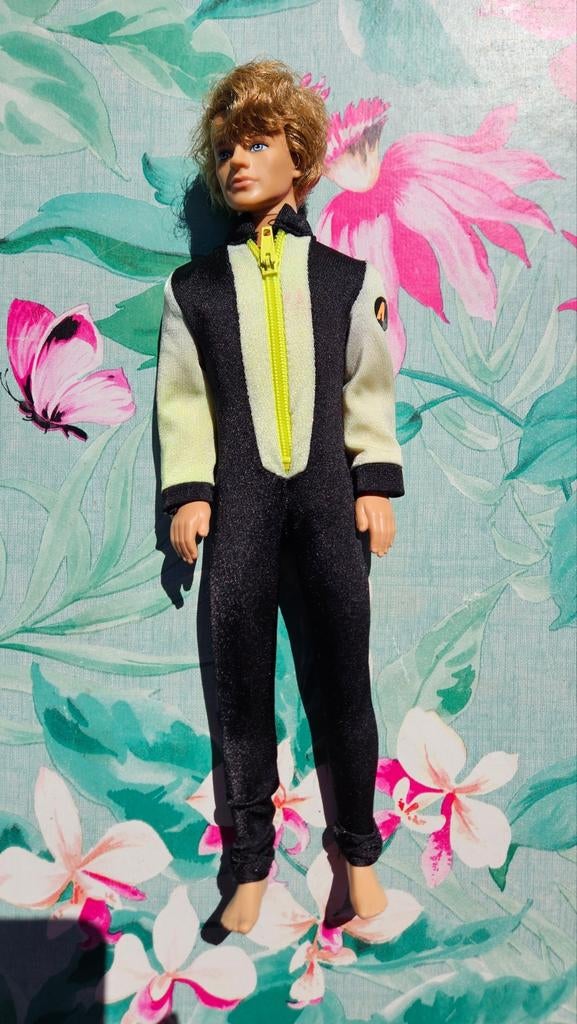 Ken pop in duikpak - Mattel Barbie, Kinderen en Baby's, Speelgoed | Poppen, Ophalen of Verzenden, Zo goed als nieuw, Barbie