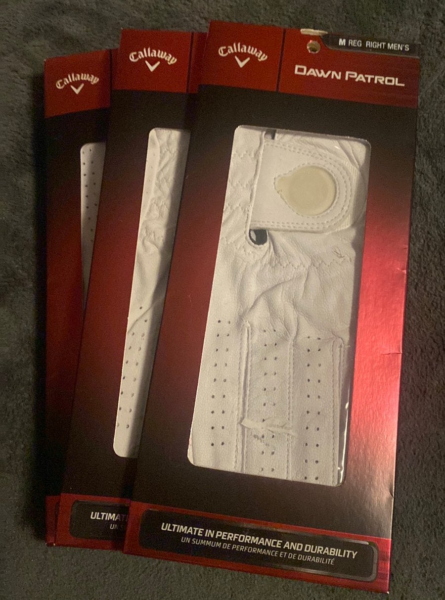 3 NIEUWE CALLAWAY DAWN PATROL PREMIUM TOUR GOLFHANDSCHOENEN, Ophalen, Nieuw, Callaway