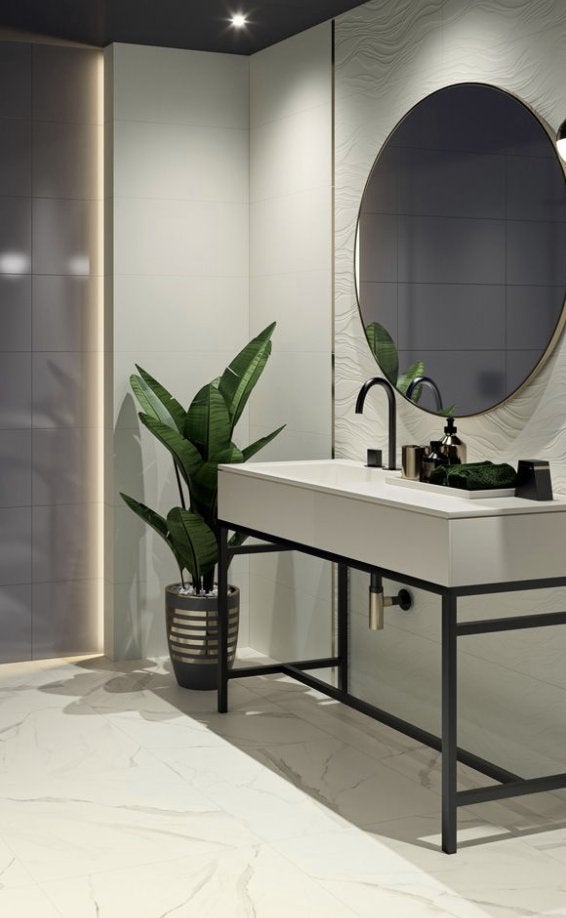 WANDTEGELS WIT GLANS 30x60 cm gerectificeerd AANBIEDING, Ophalen, Nieuw, Wit, Steen/keramiek