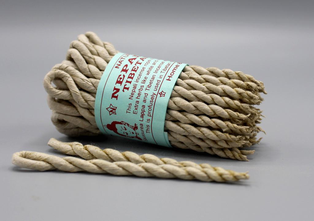 Touwwierook met kruiden uit Tibet, Overige materialen, Nieuw, Nepalhandwerk.nl, Meerkleurig