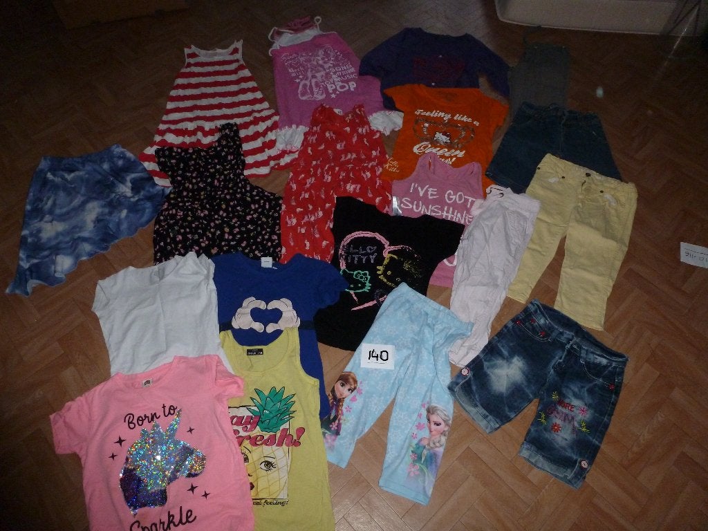 Pakket zomer meisje kleding maat 140, Ophalen, Zo goed als nieuw, Maat 140