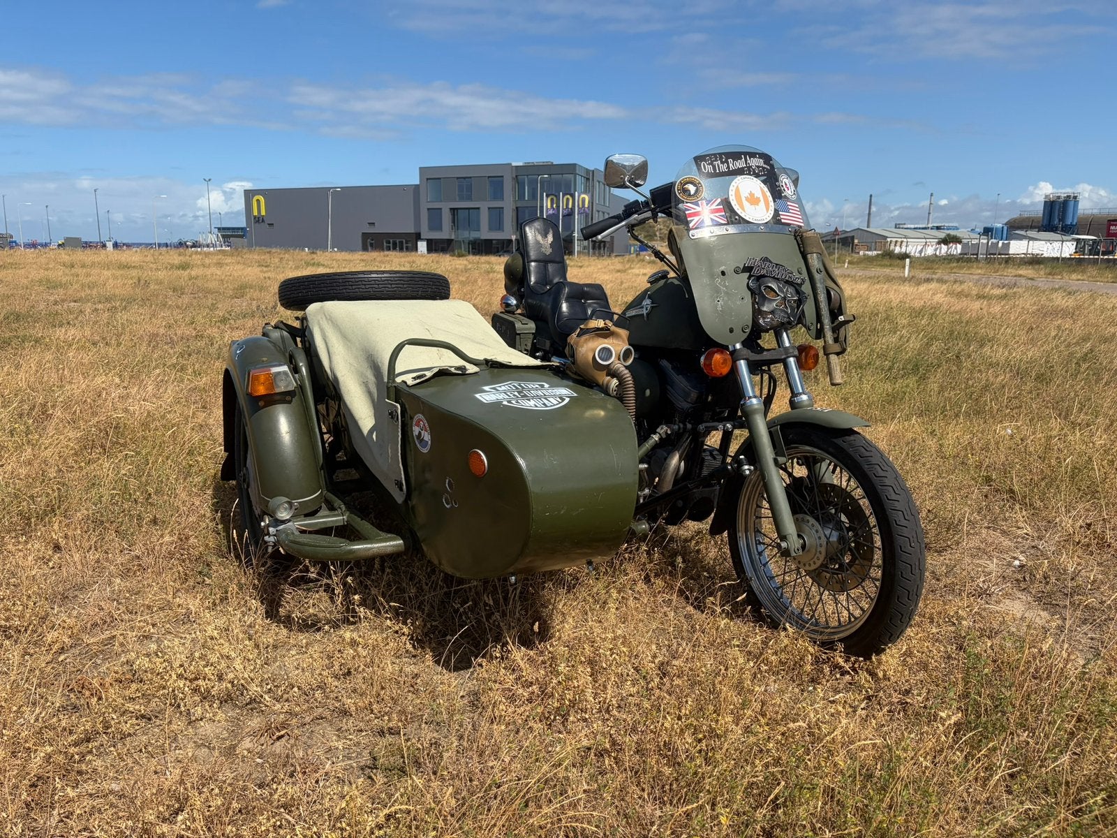 Sportster.  883 .  Zijspan  💥🤩🌞😎 apart., Motoren, Motoren | Harley-Davidson, Bedrijf, Chopper