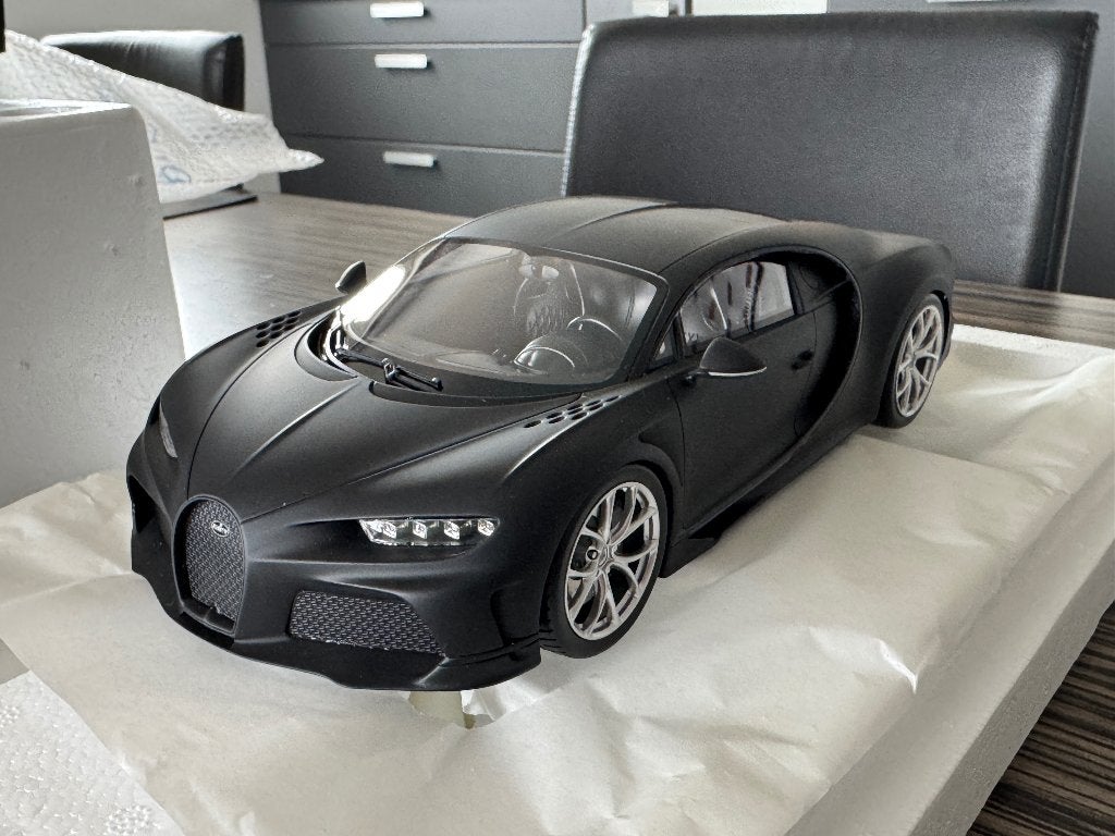 Bugatti chiron supersport 300+ test car 1 18, Ophalen, Nieuw, Overige merken