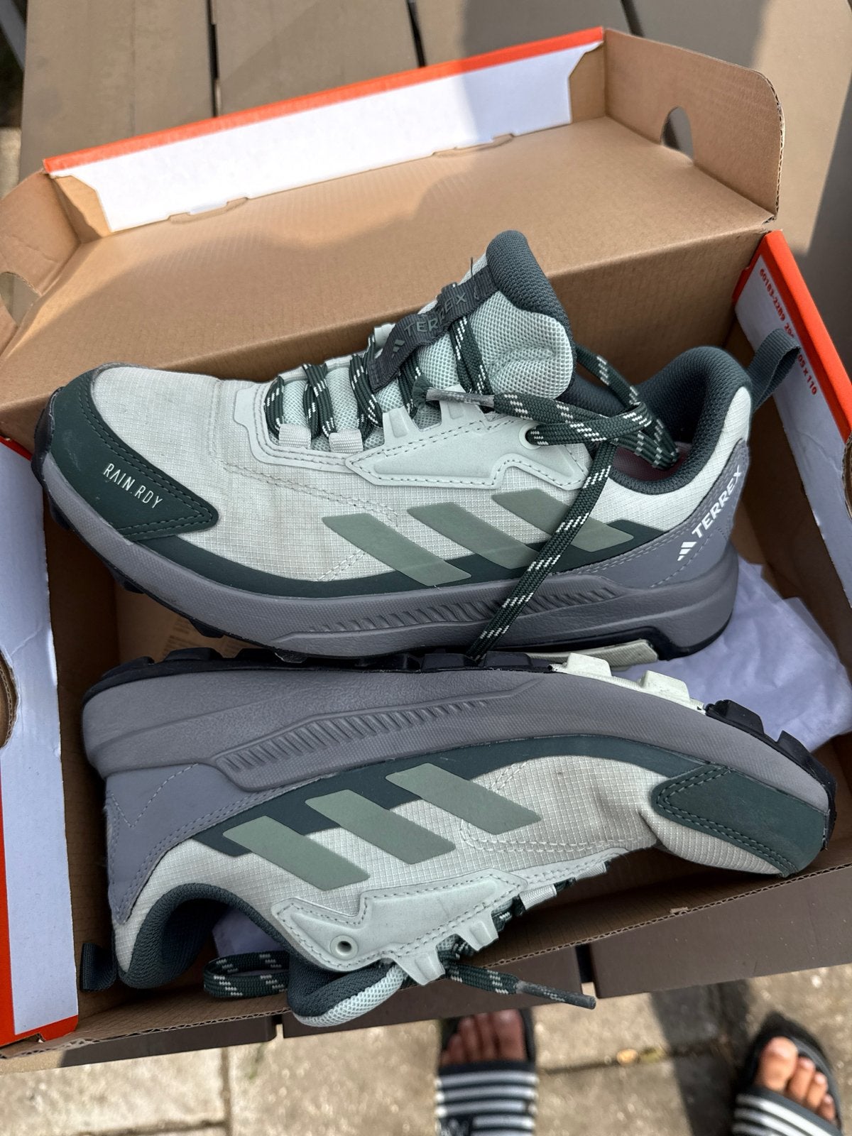 Adidas Terrex RAIN.RDY Waterdichte Hikingschoe - Maat 37 1/3, Ophalen, Nieuw, Grijs, Wandelschoenen