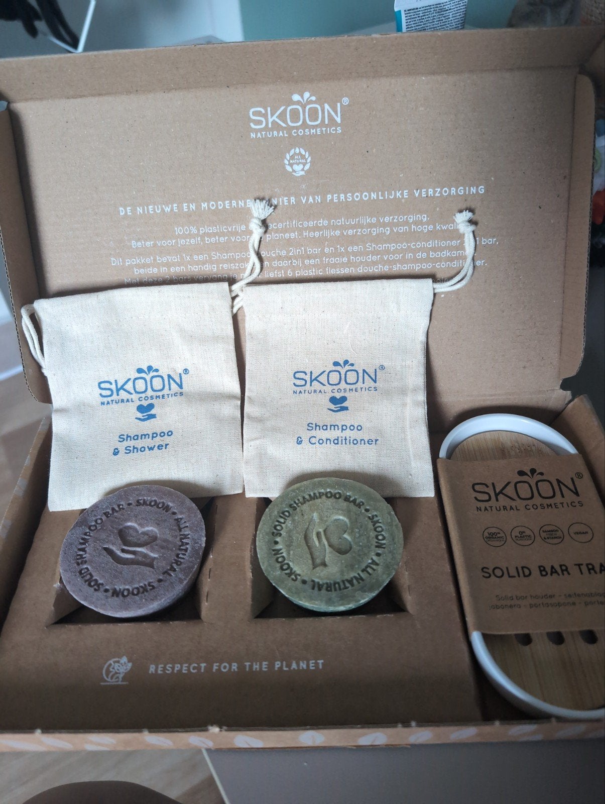SKOON Shampoo & Conditioner Bars met Houder - Nieuw, Sieraden, Tassen en Uiterlijk, Uiterlijk | Lichaamsverzorging, Ophalen of Verzenden