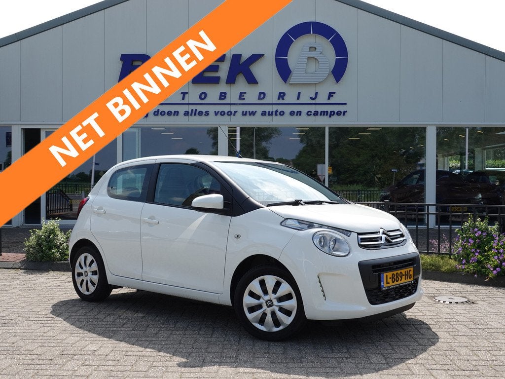 Citroën C1 1.0 VTi Feel AIRCO | AUDIO | BT-TEL (bj 2021), Voorwielaandrijving, Stof, Gebruikt, Euro 6