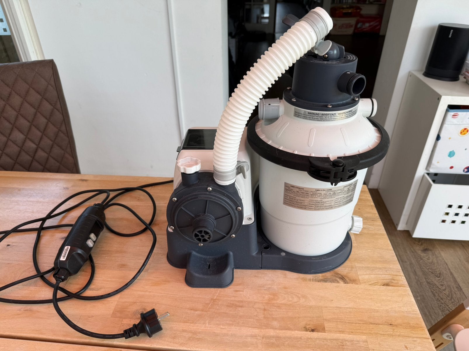 Complete zwembadtechniek-set – in één koop!, Tuin en Terras, Ophalen, Zo goed als nieuw