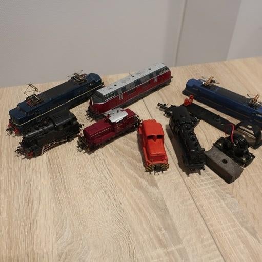 Partij Fleischmann treinen HO West Germany BIEDEN, Hobby en Vrije tijd, Modeltreinen | H0, Gebruikt, Fleischmann, Ophalen of Verzenden