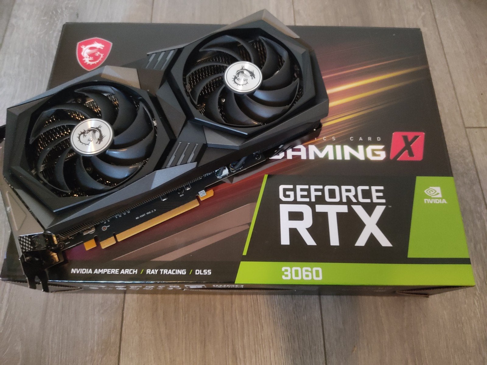 MSI GeForce RTX 3060 Gaming X 12G Videokaart, Computers en Software, Videokaarten, GDDR6, PCI-Express 4, Ophalen of Verzenden