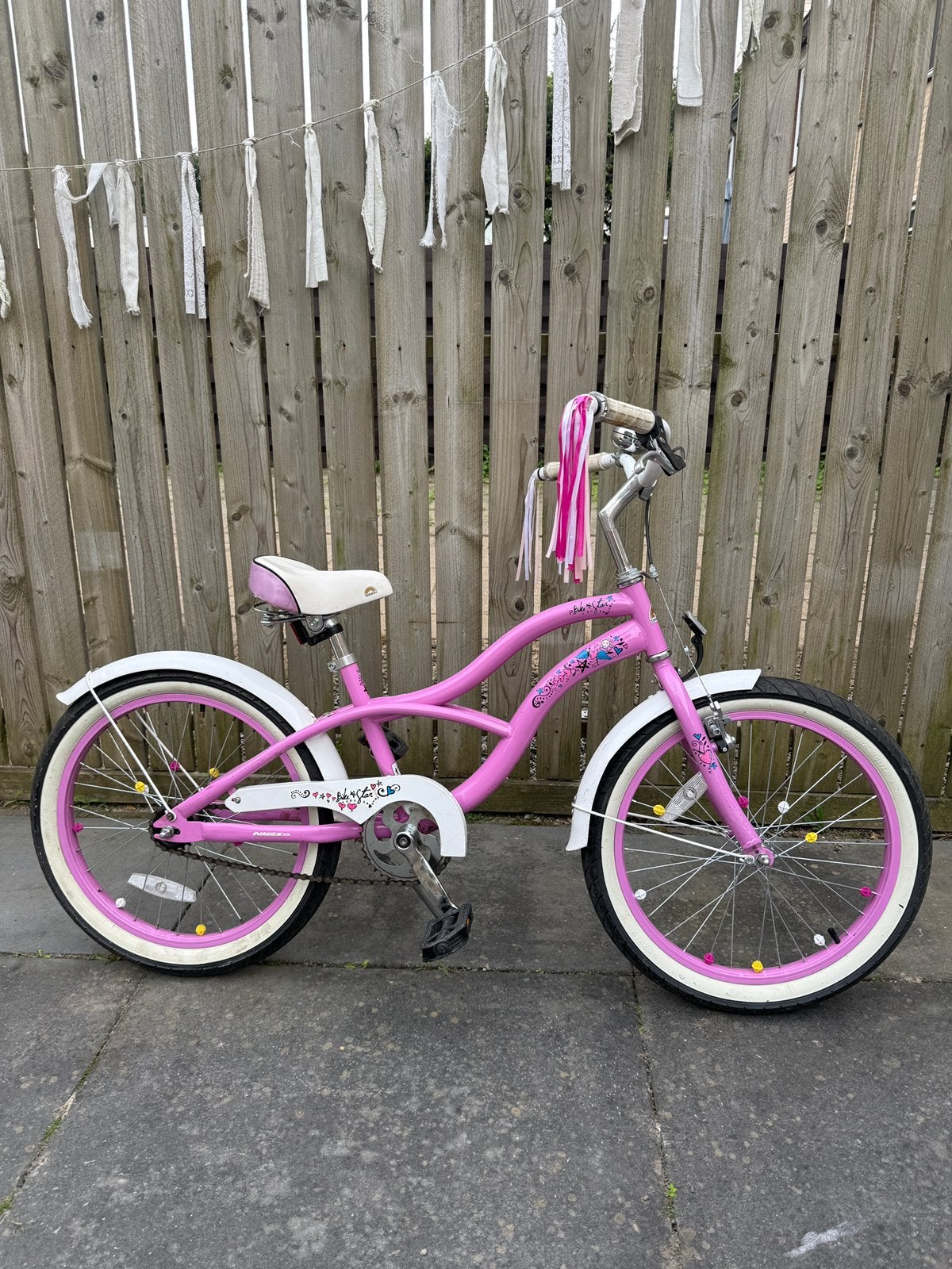 Meisjesfiets 20 inch, Ophalen, Zo goed als nieuw, 20 inch