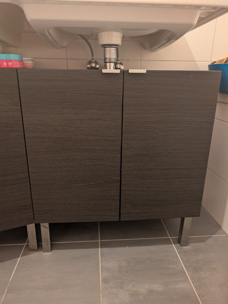Ikea baskamerkasten (2 stuks) - donkerbruin, Ophalen, Gebruikt, 50 tot 100 cm, Minder dan 100 cm