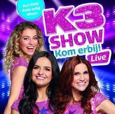 Pop C.D. (2022) K 3 SHOW - Kom Erbij ! LIVE (incl DVD)., Ophalen of Verzenden, Gebruikt, Muziek, 6 tot 9 jaar
