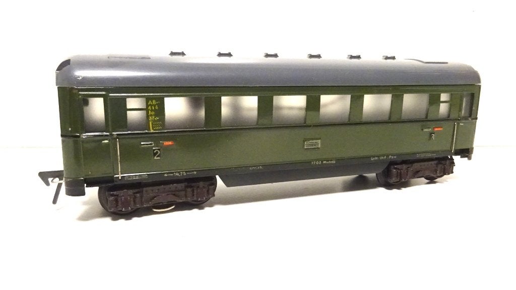 Fleischmann 0-spoor Schürzen Personenwagen 410 411 412, Gebruikt, Gelijkstroom, Fleischmann, Wagon