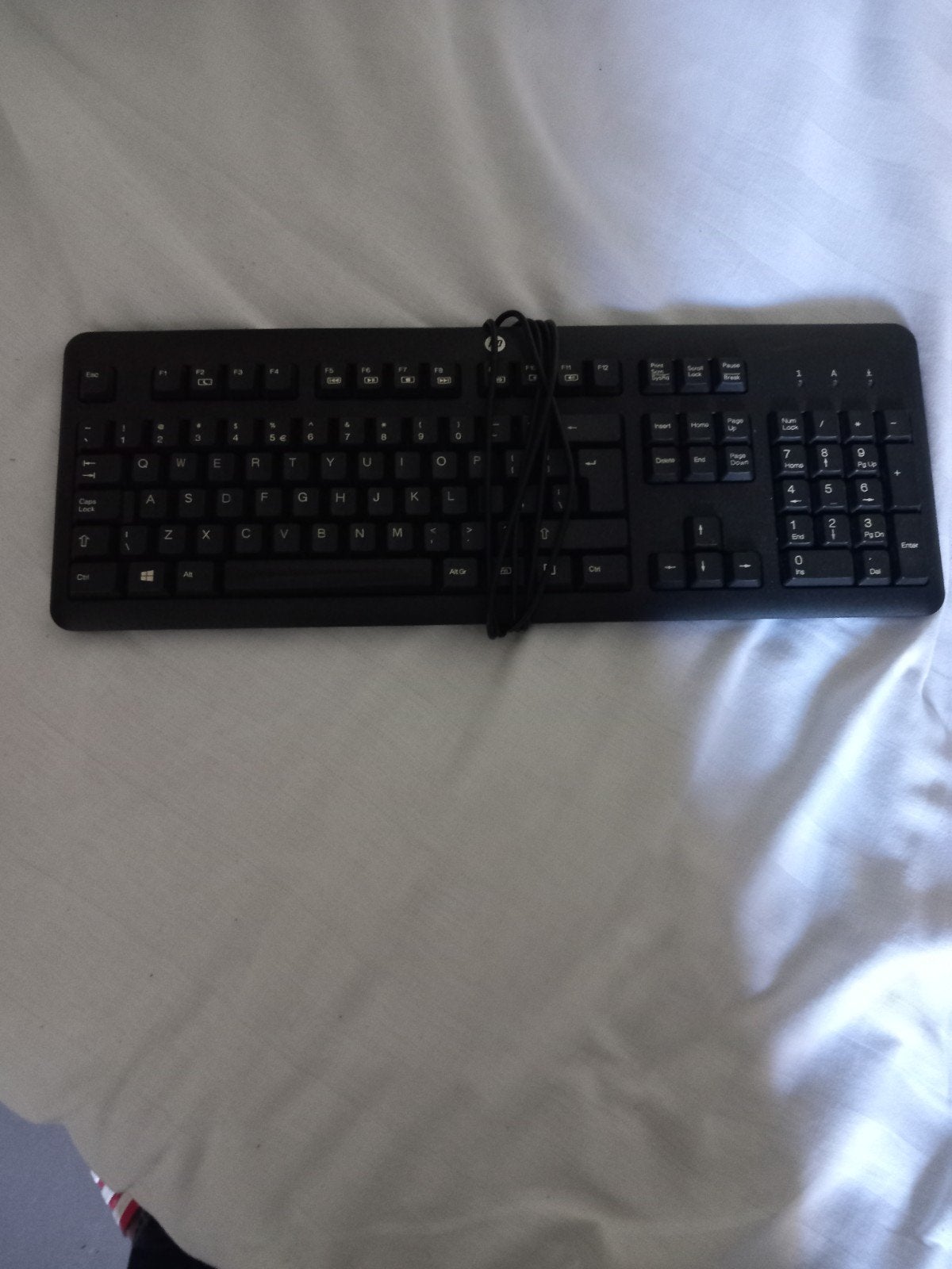 HP KU-1156 Bedraad Toetsenbord - Qwerty, Numeriek gedeelte, Nieuw, Ophalen of Verzenden, HP