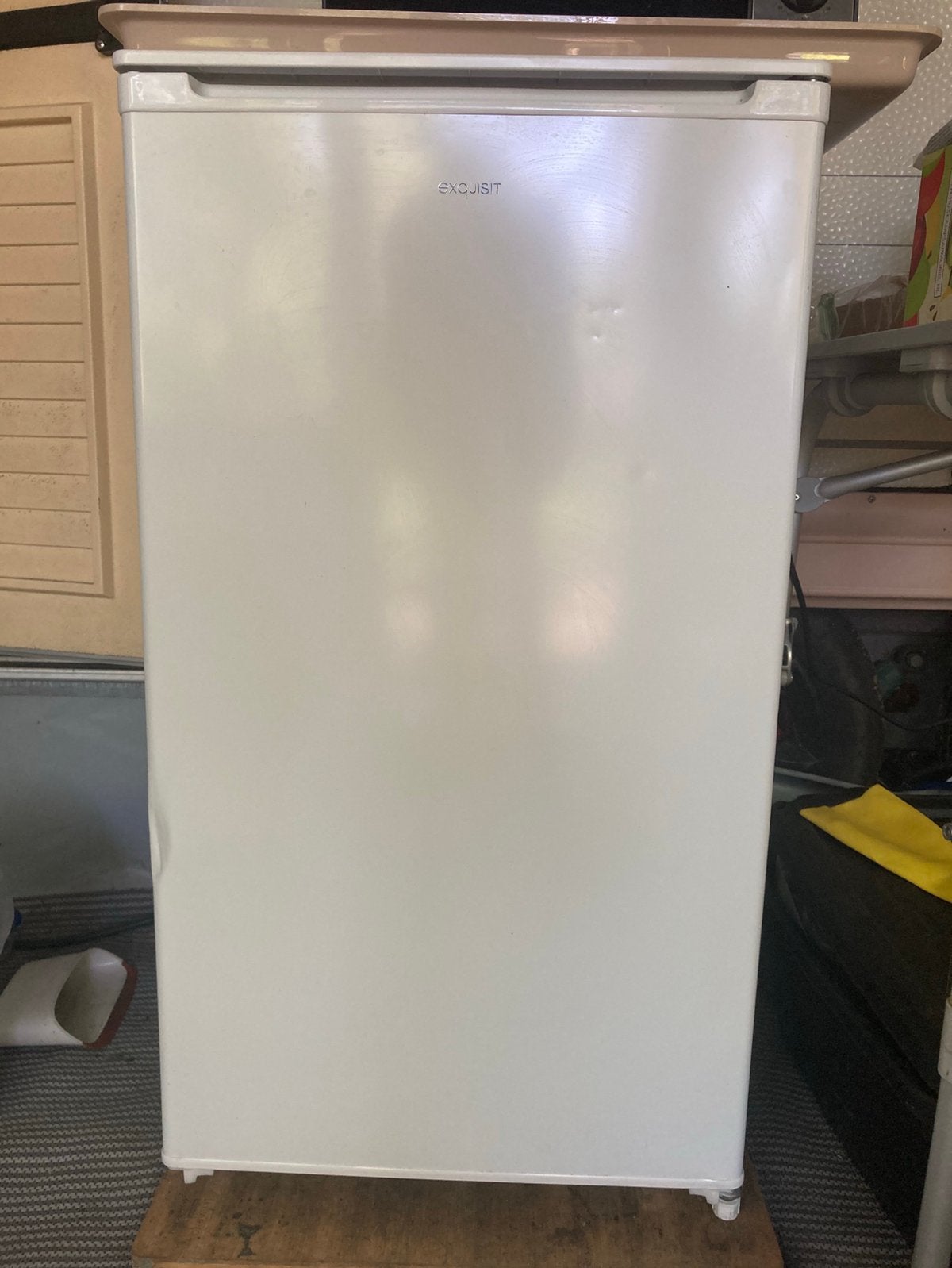 Compacte koelkast met vriesvak - Ideaal voor kleine ruimtes, Gebruikt, 75 tot 100 liter, 45 tot 60 cm, Met vriesvak