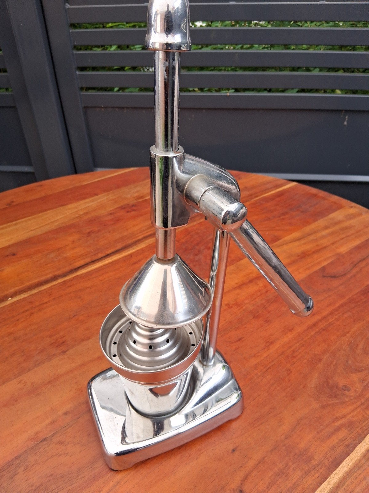Vintage Citruspers - Chroom, Antiek en Kunst, Ophalen