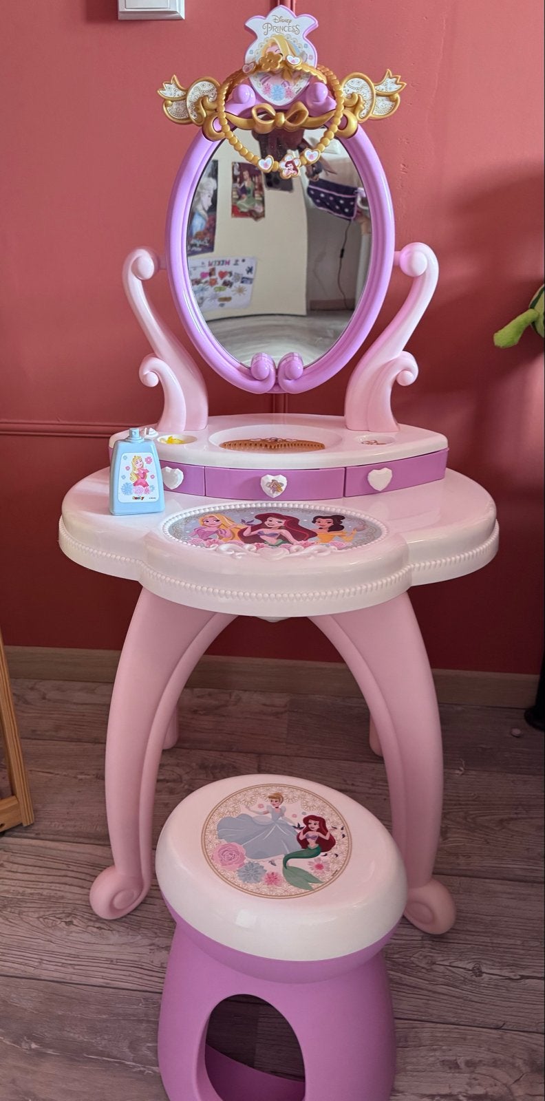 Disney Princess Kaptafel met Krukje, Ophalen, Zo goed als nieuw, Meisje