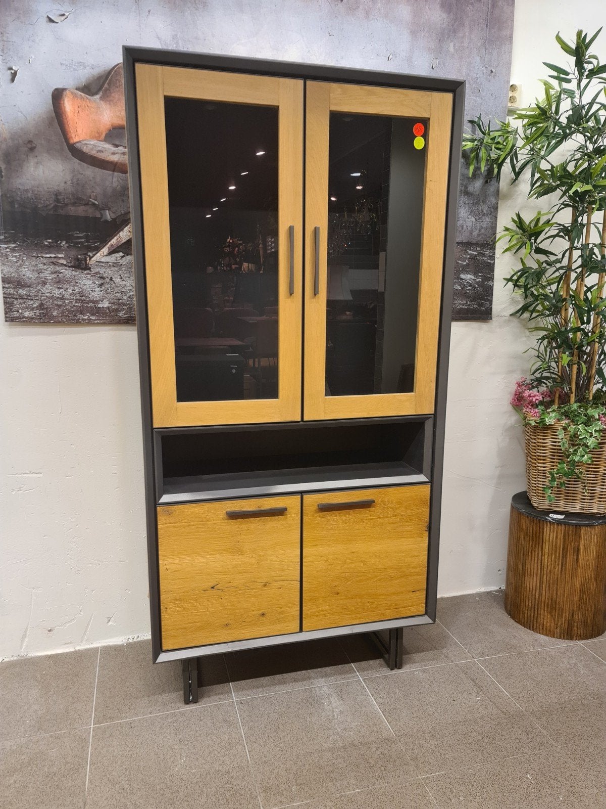 Nieuwe moderne kast 200x100x45cm softclose verlichting €165, Ophalen, Hout, Meerkleurig, .