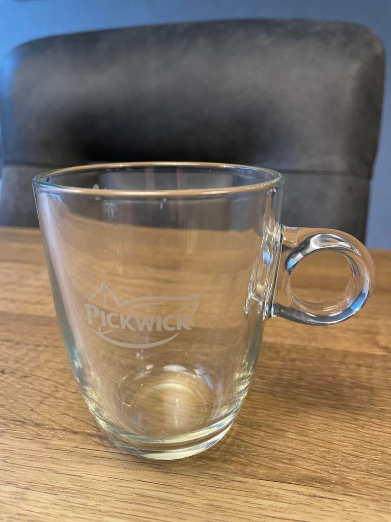 Pickwick theeglas, Ophalen, Glas of Glazen, Nieuw, Glas