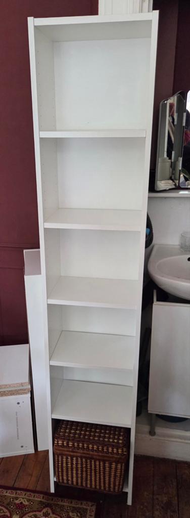 Ikea Billy kast wit 40x28x202, Ophalen, Gebruikt, 200 cm of meer, 50 tot 100 cm