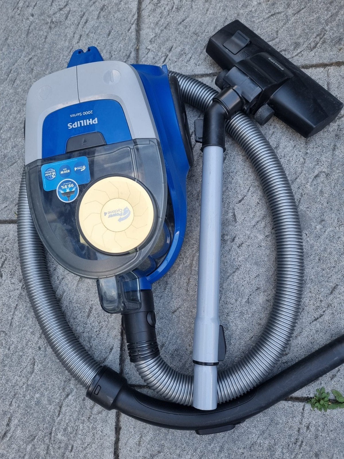 Philips Stofzuiger zonder zak - PowerCyclone 4 - XB2125/09, Inclusief accessoires, Gebruikt, Philips, Ophalen of Verzenden