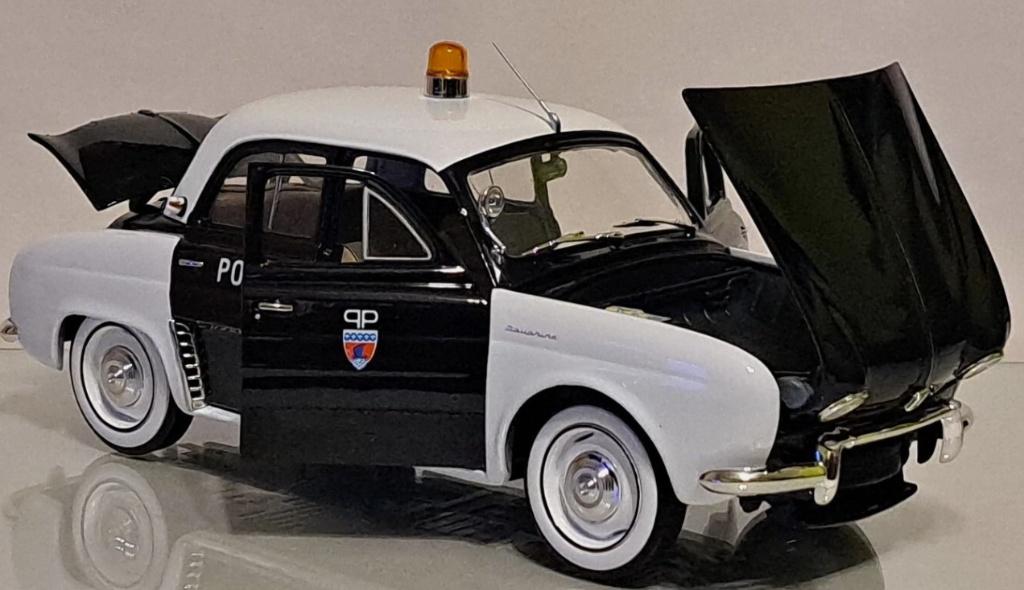 Renault Dauphine Police Norev Model Car 1/18 | Limited 200, Ophalen of Verzenden, Nieuw, Auto, Norev
