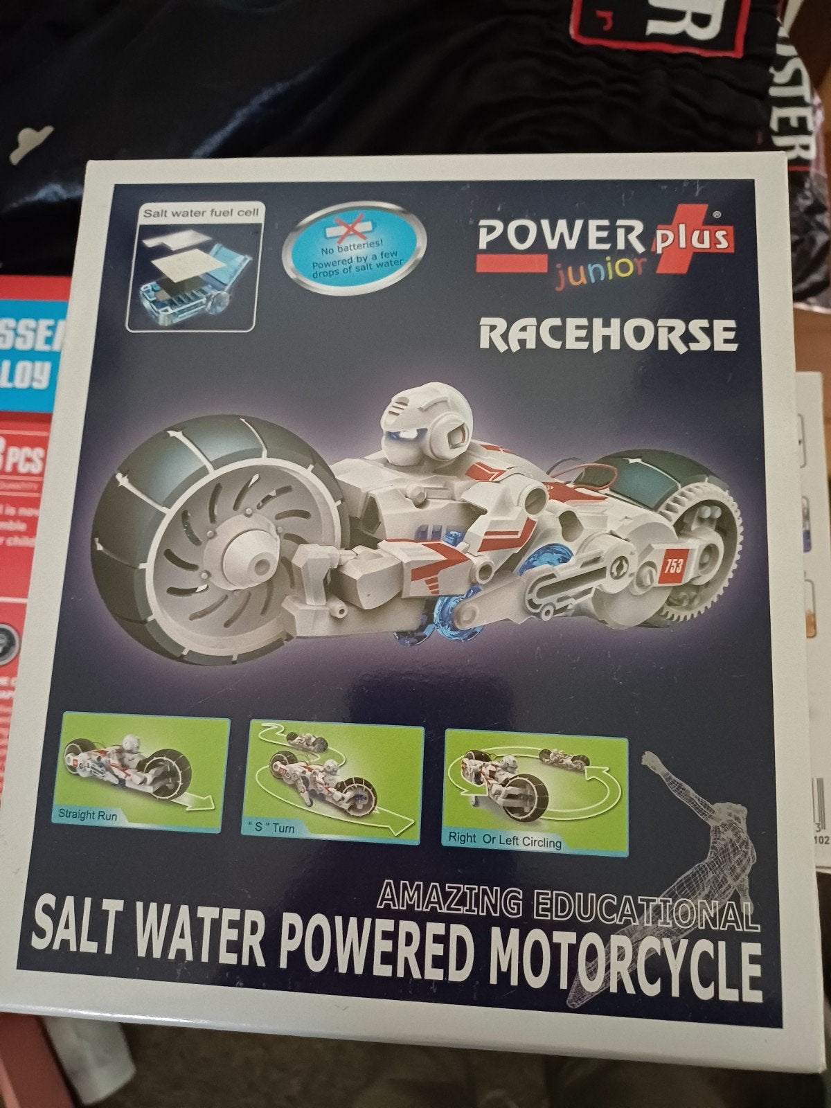 PowerPlus Junior Racehorse Zoutwater Motorfiets Bouwpakket, Ophalen of Verzenden, Nieuw, Overige merken