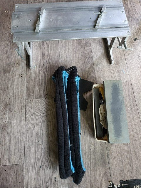 Viking slijptafel met 2 slijpstenen, Sport en Fitness, Ophalen, Zo goed als nieuw, Noren, Viking