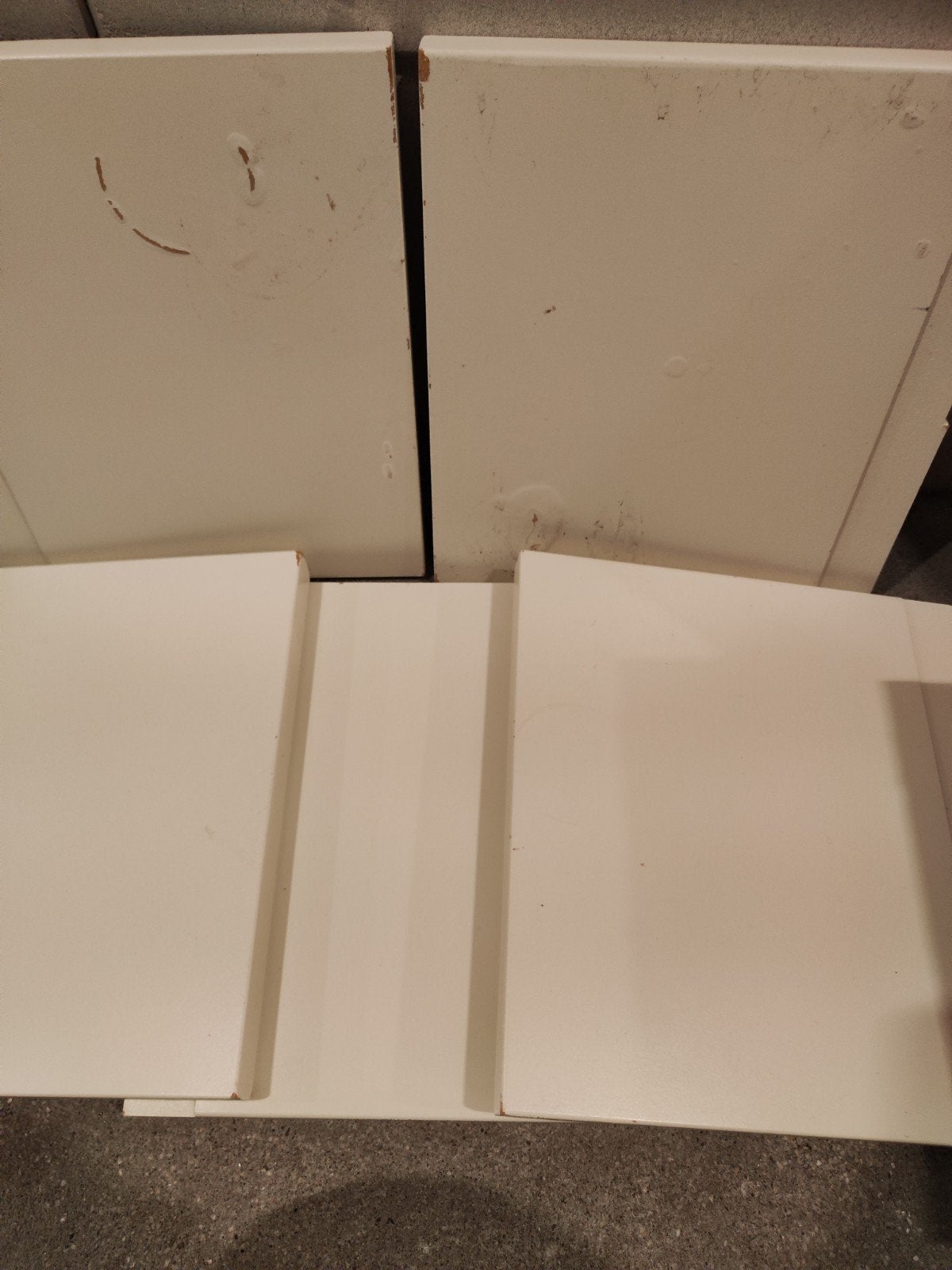 Witte houten planken voor meubel of project, Ophalen, Gebruikt