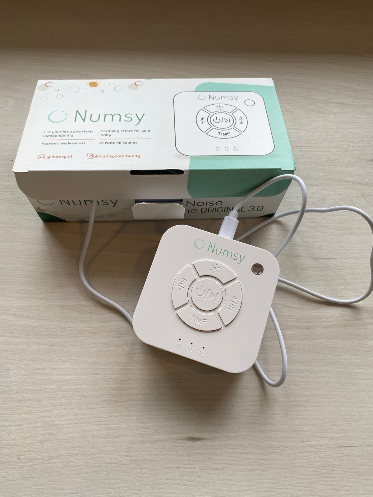 Numsy Original 3.0 White Noise Machine - Zo goed als nieuw, Ophalen, Zo goed als nieuw, Minder dan 100 meter, Digitaal