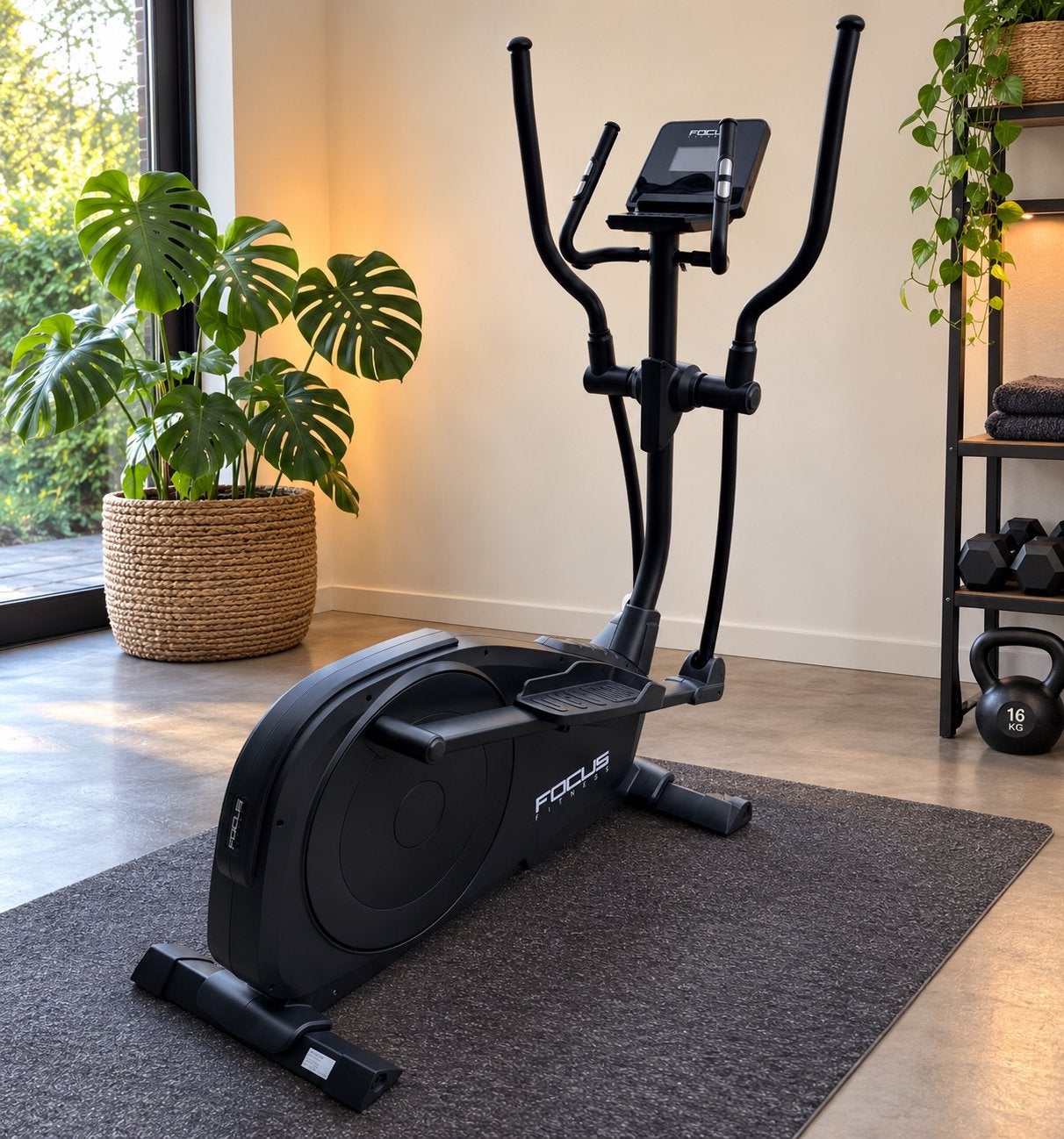 Focus Fitness Fox 5 Crosstrainer, Ophalen, Zo goed als nieuw, Crosstrainer, Metaal