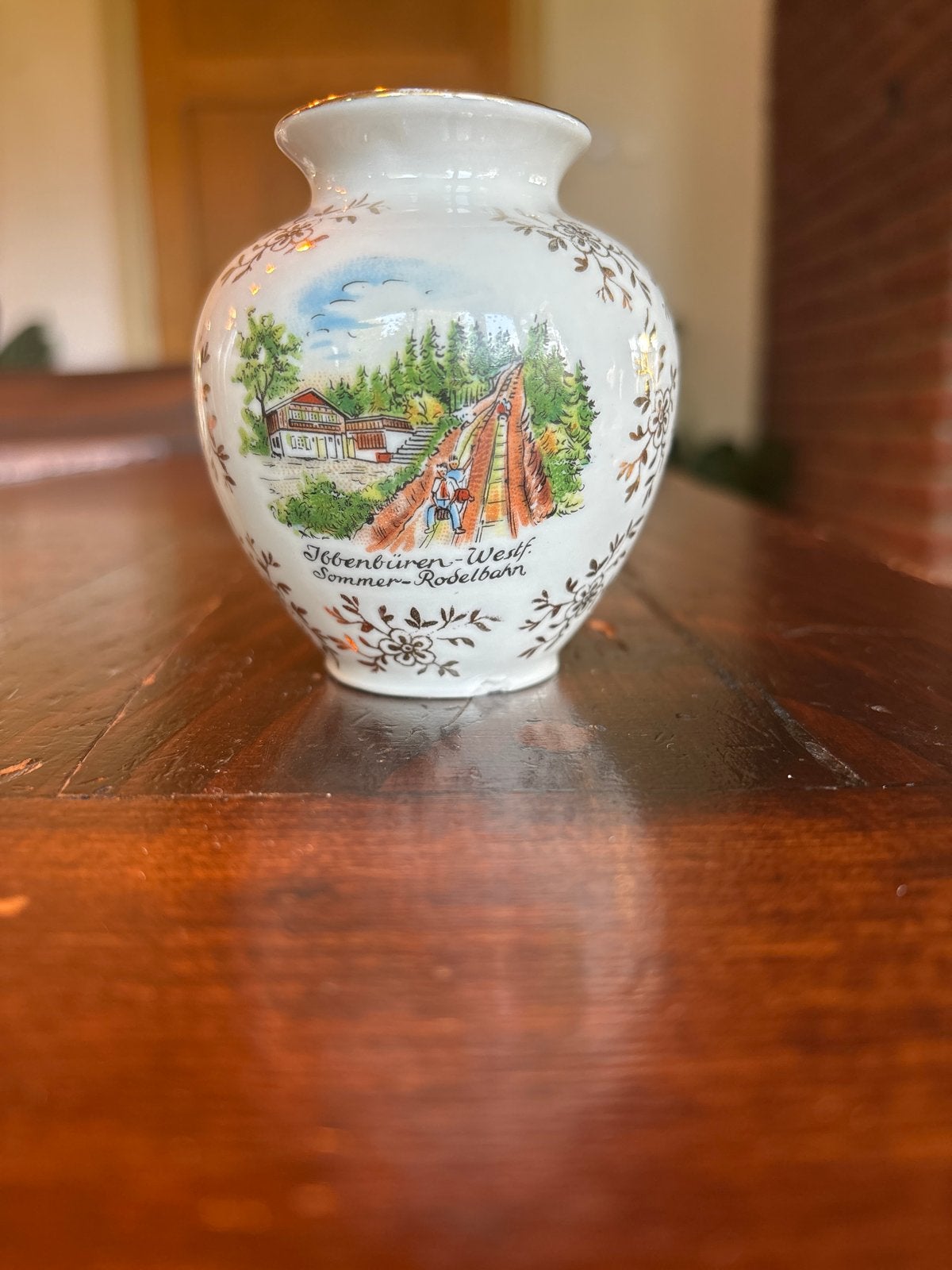 Minivaasje van PWB porzella., Ophalen of Verzenden
