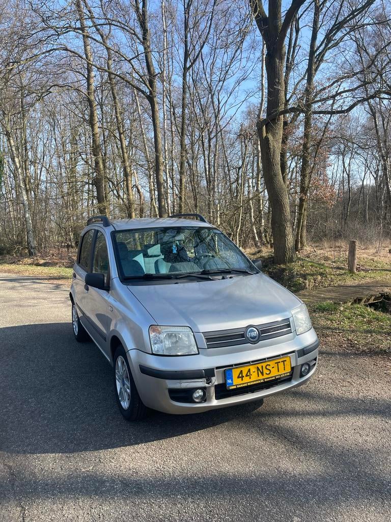 Fiat Panda 1.2 2004 Grijs, Voorwielaandrijving, Stof, Origineel Nederlands, Handgeschakeld
