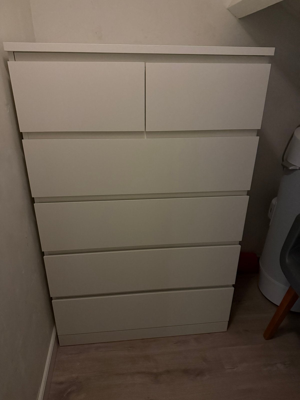 Ikea malm ladekast, Huis en Inrichting, Ophalen, 5 laden of meer, 100 tot 150 cm, 50 tot 100 cm