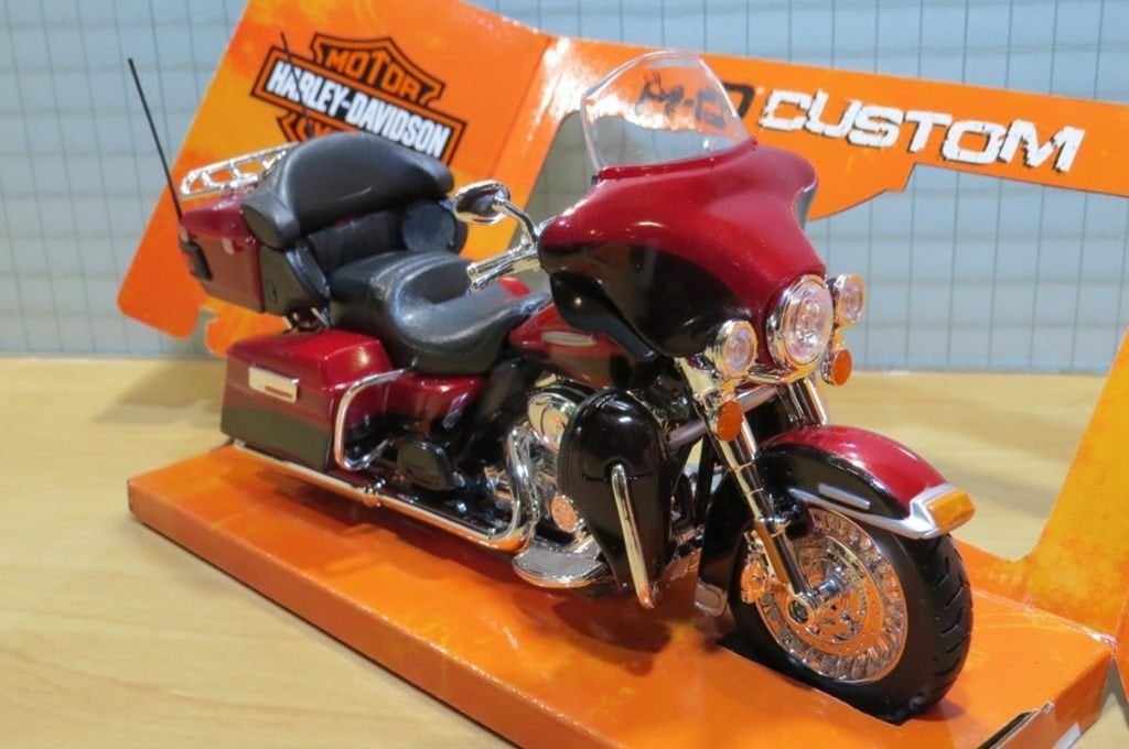 Harley Davidson FLHTK electra glide 1:12 32323, MayCheong, Nieuw, Ophalen of Verzenden, 1:9 t/m 1:12