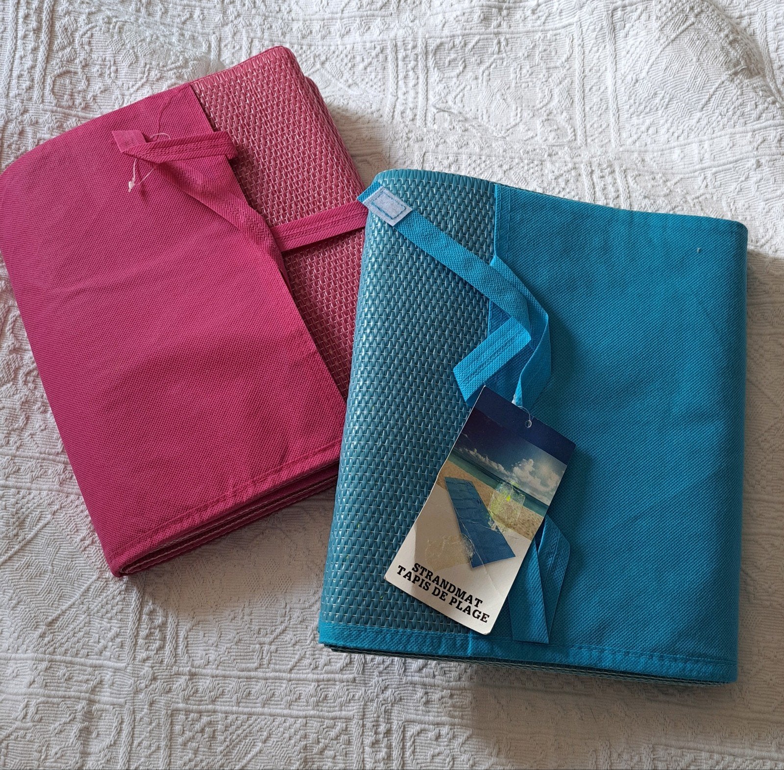 Strandmat, twee stuks, Ophalen of Verzenden