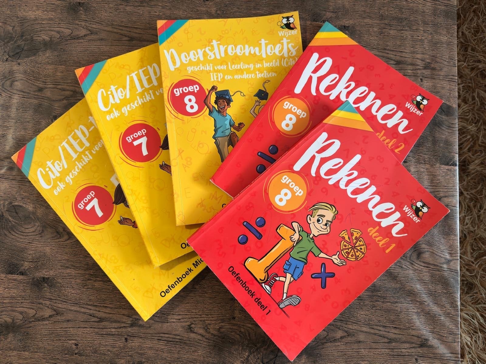 Cito/IEP & Rekenen Oefenboeken Groep 7 & 8, Ophalen of Verzenden, Zo goed als nieuw, Overige vakken