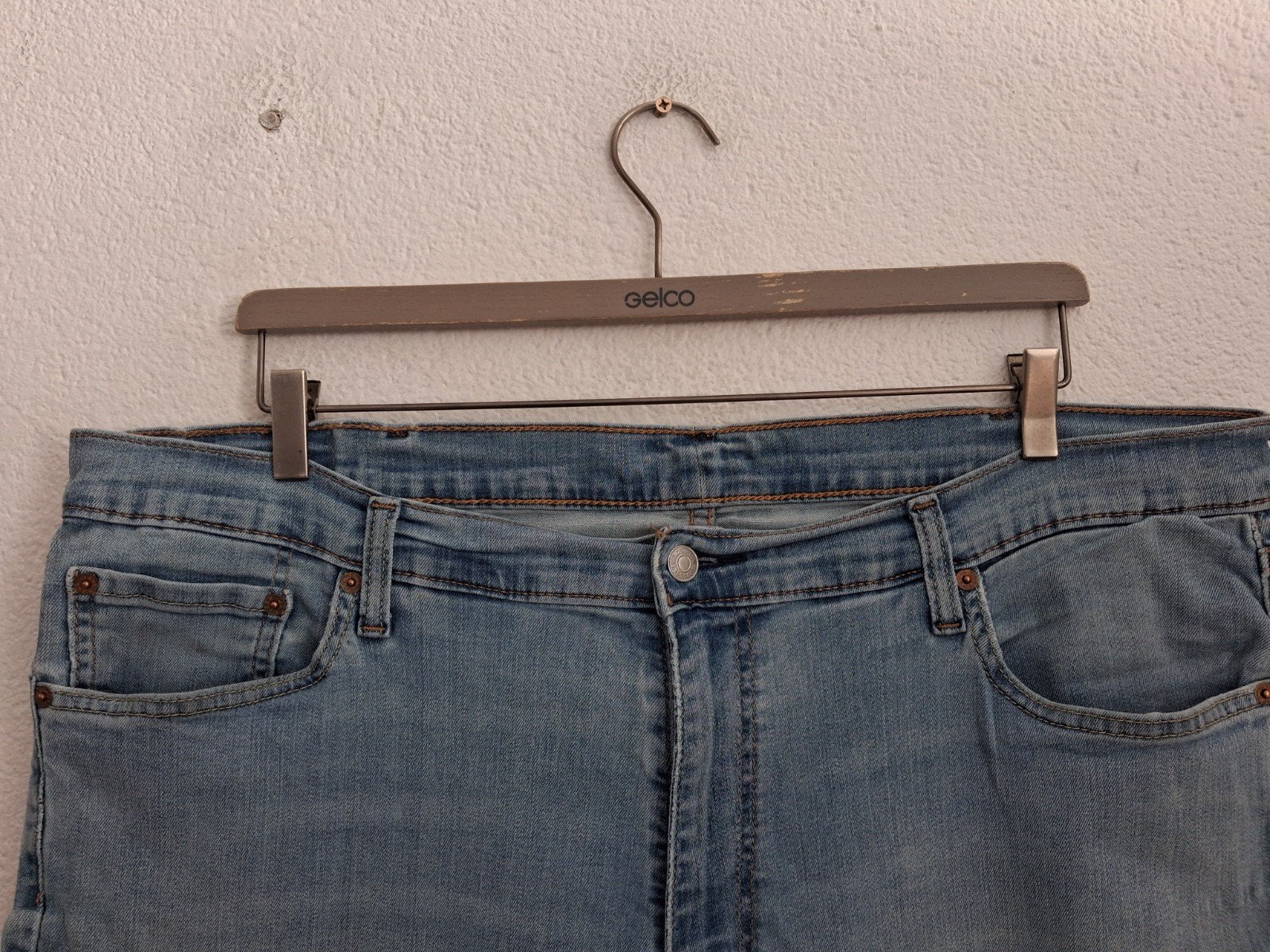 Levi's 541 Athletic Taper Jeans W44 L32 - Zo goed als nieuw, Levi's, Blauw, Overige jeansmaten, Ophalen of Verzenden