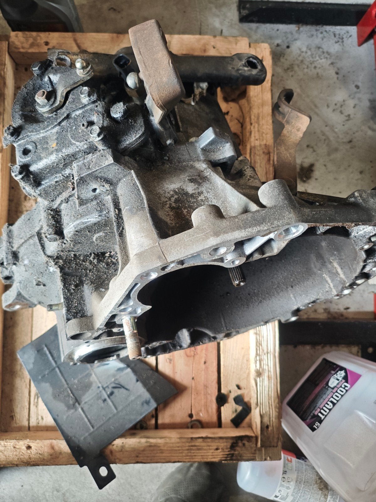 Versnellingsbak fiat panda 141 opknapper, Ophalen, Fiat