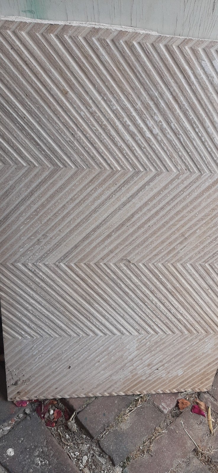 Keramische tegels met zigzagpatroon 40x120 cm, 60 cm of meer, Keramiek, Nieuw, Ophalen of Verzenden