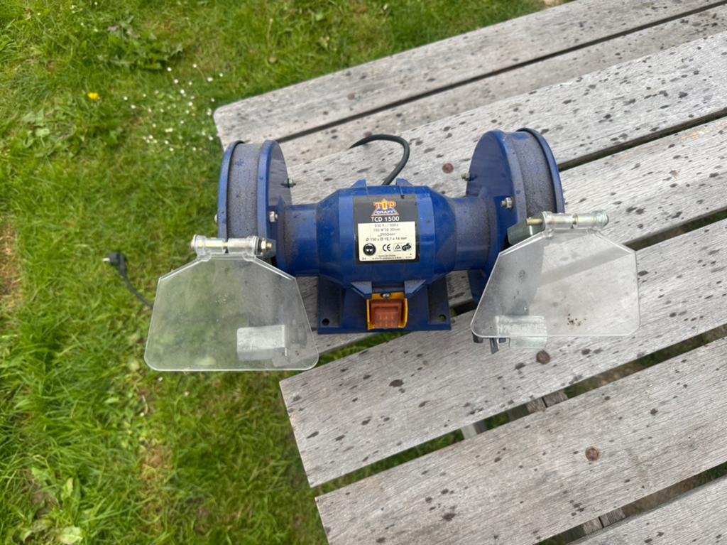 Topcraft slijpsteen, Ophalen of Verzenden, Minder dan 700 watt, Werkbankslijpmachine