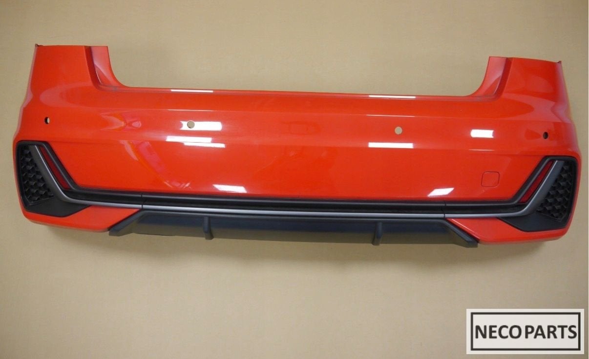 AUDI A1 82A S-LINE ACHTERBUMPER  6xPDC LZ3M ORIGINEEL, Gebruikt, -, Achter, -