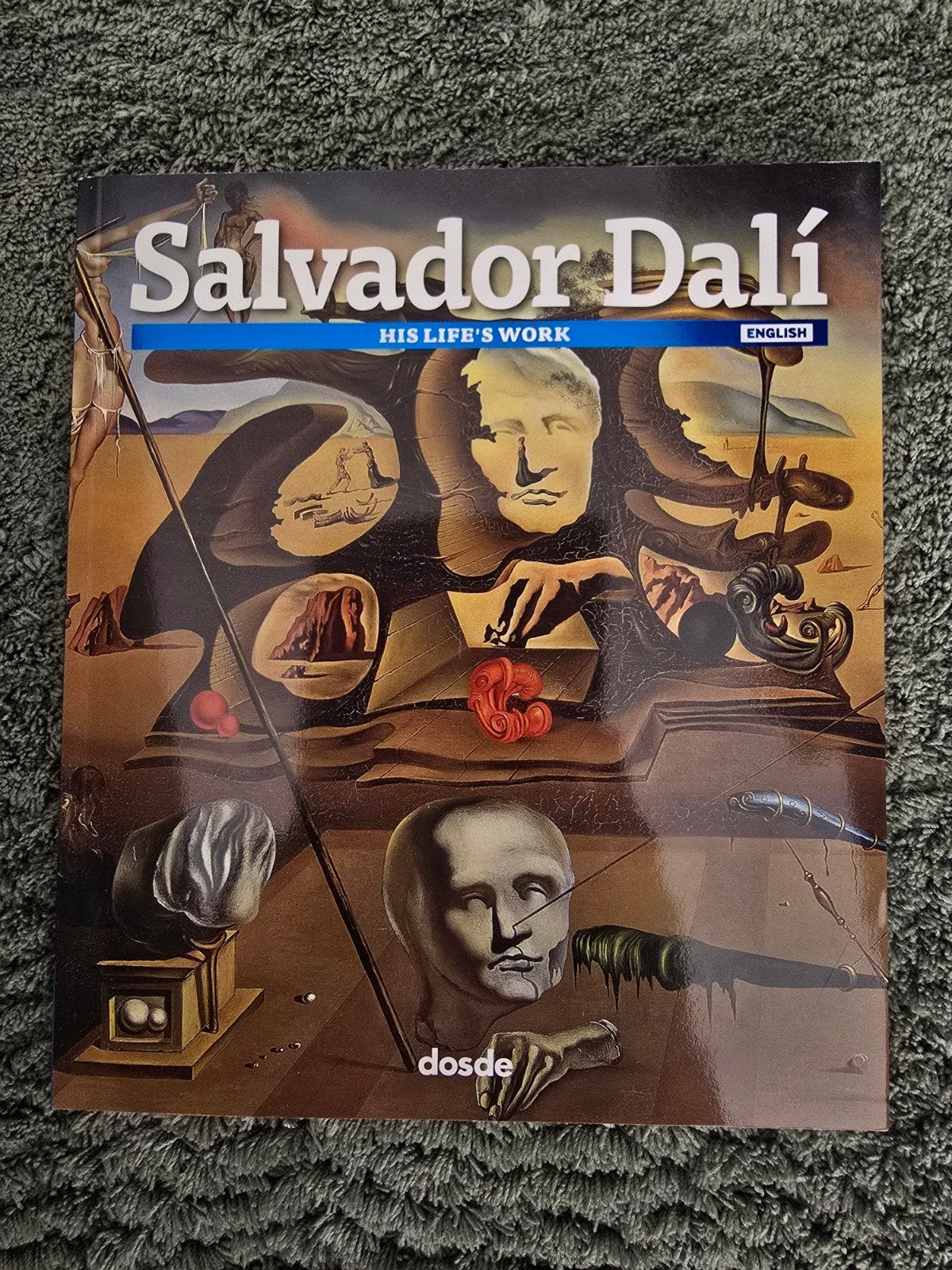 Salvador Dalí: Zijn Levenswerk - Kunstboek, Ophalen of Verzenden, Zo goed als nieuw, Schilder- en Tekenkunst, Salvador Dalí