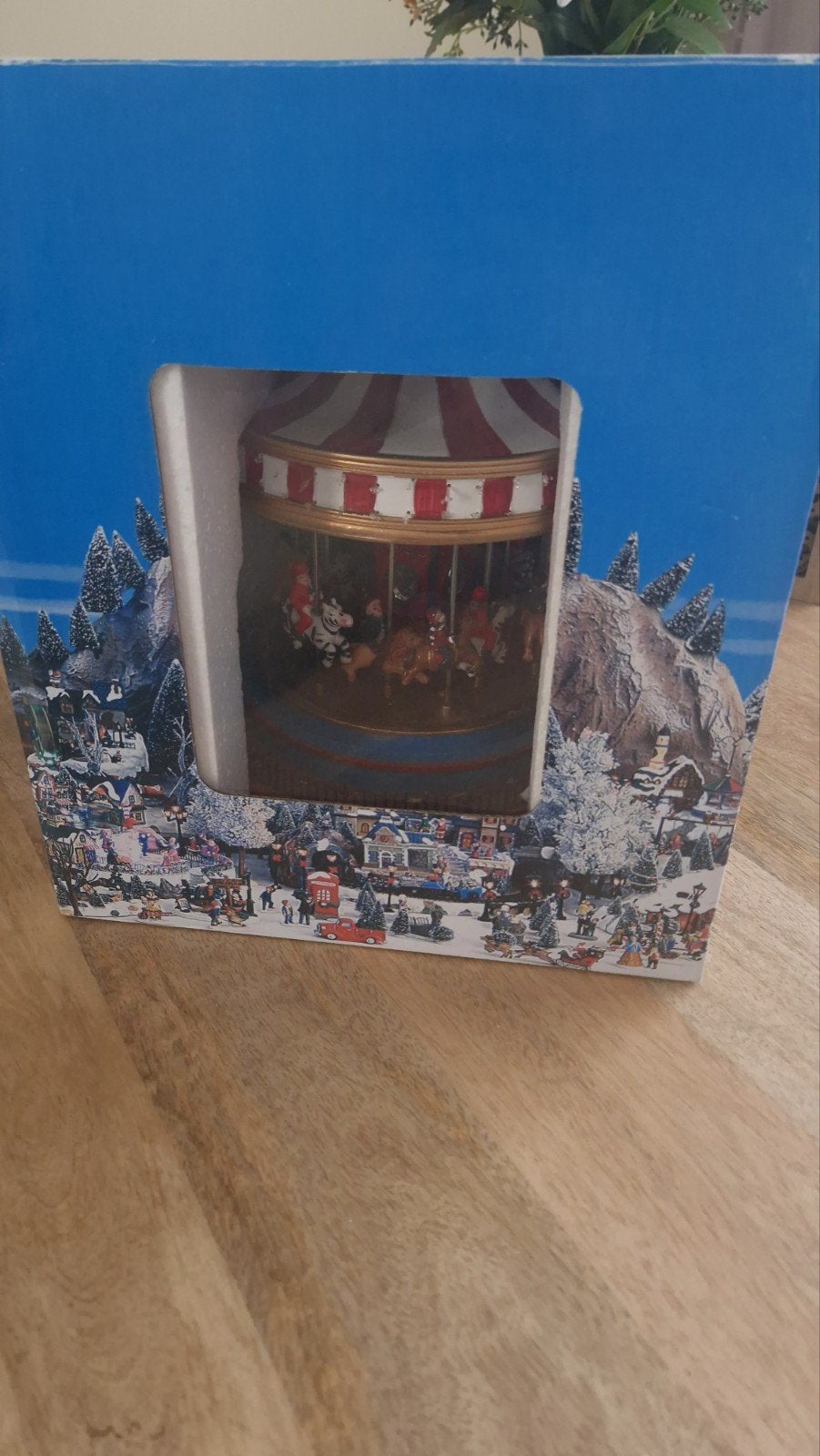 Intratuin kerstdorp draaimolen., Diversen, Ophalen