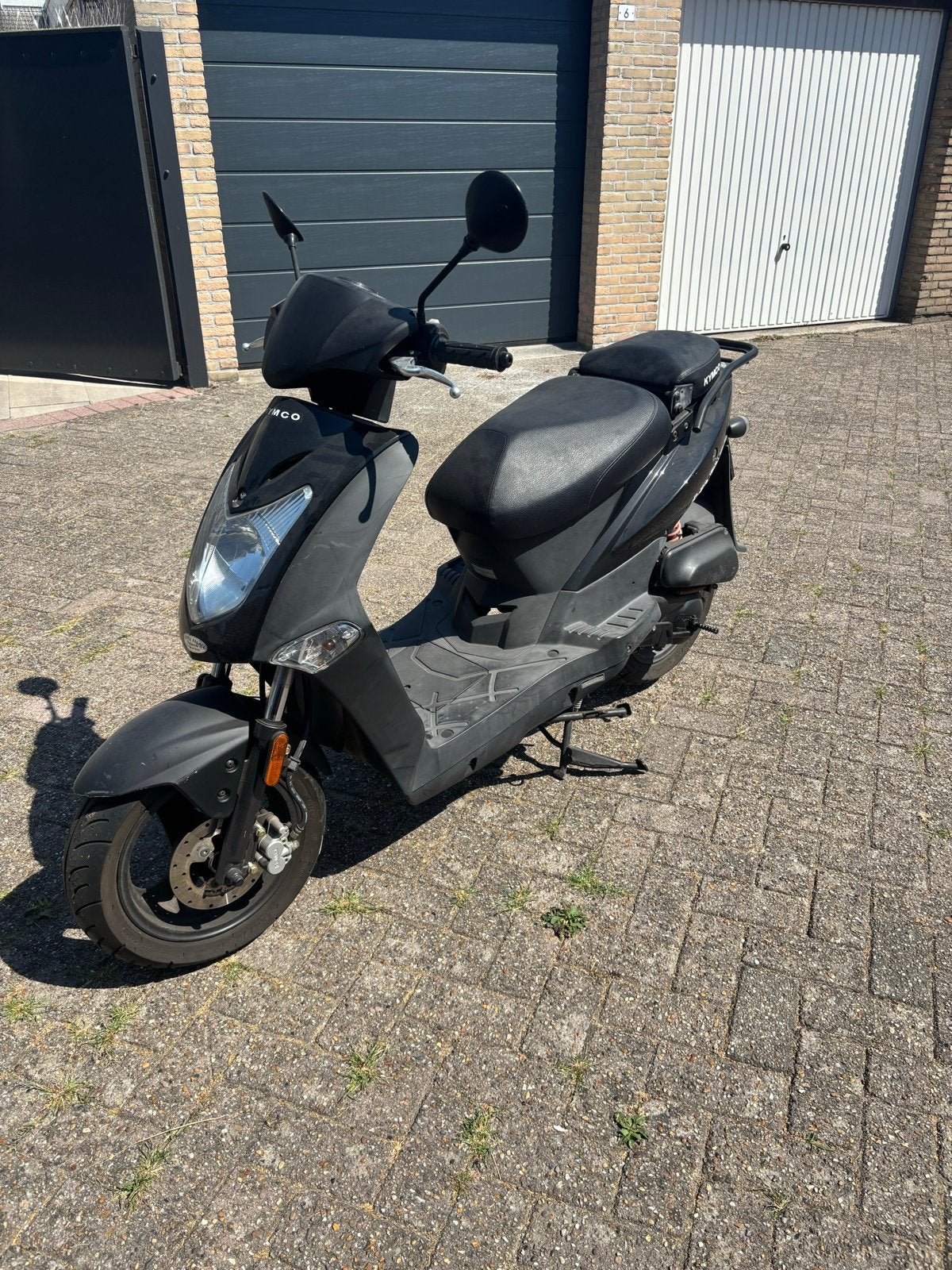 Kymco Agility 50 scooter - Zwart, Ophalen, Gebruikt, Maximaal 25 km/u, Agility