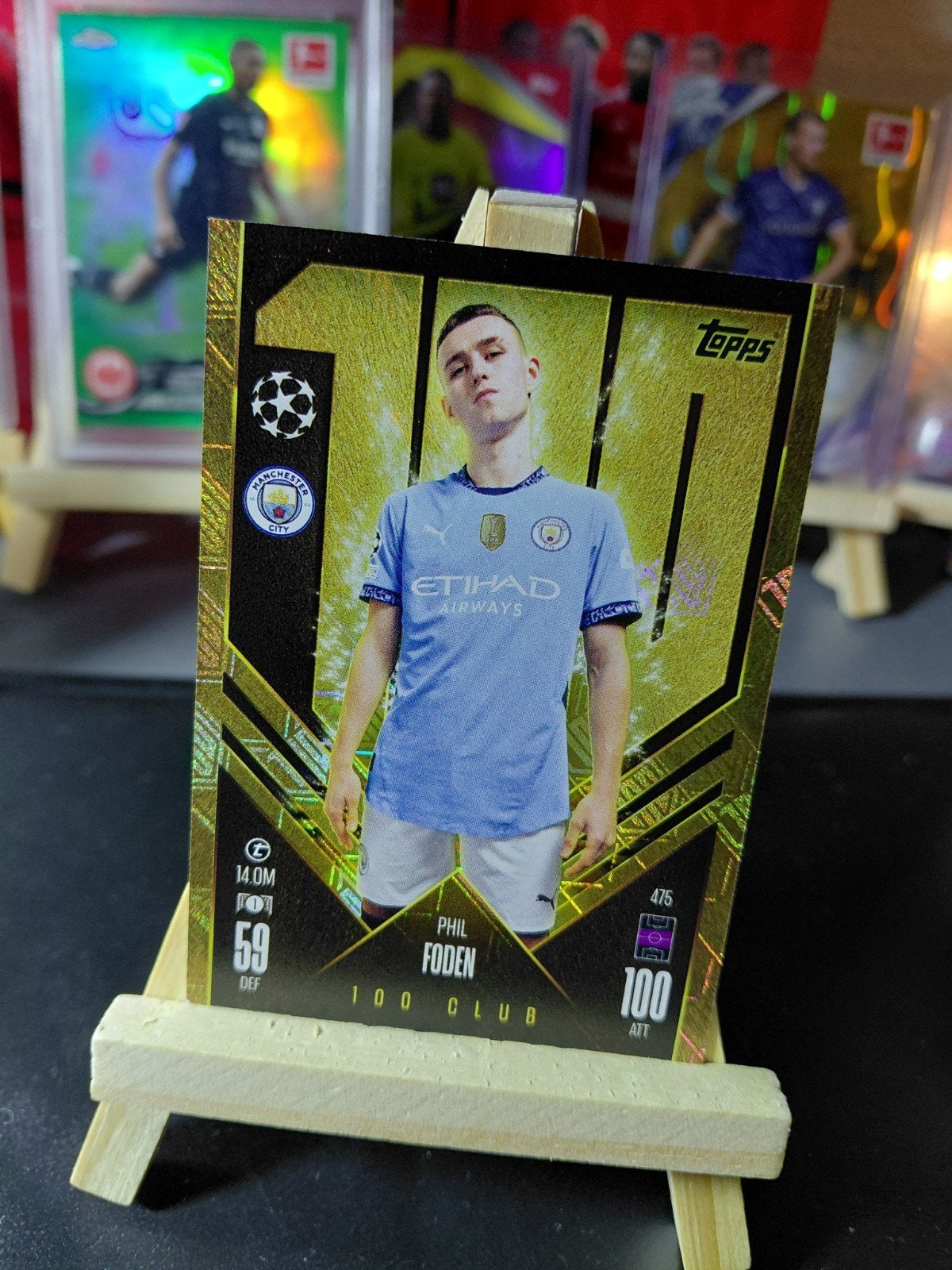 phil foden (100 club) topps, Verzamelen, Ophalen of Verzenden, Nieuw, Buitenlandse clubs, Spelerskaart