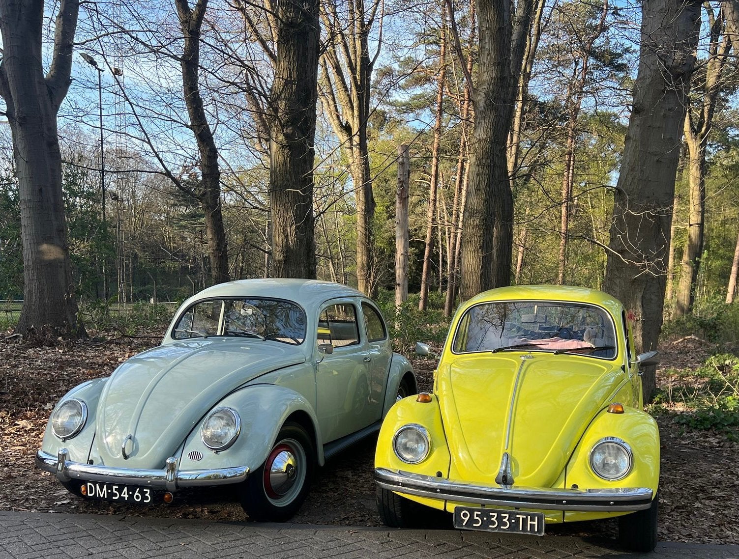 Volkswagen kever voor gala, bruiloft en andere ritten, Ophalen